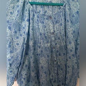 Lovely Lightweight Semi Sheer Top